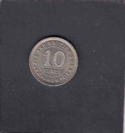 Beschrijving: 10 Cent  ELIZABETH II
